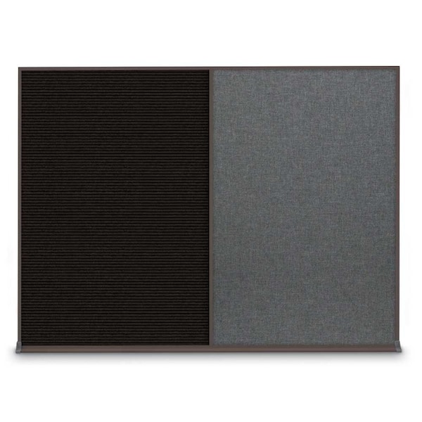 Double Door Radius Plus Corkboard, 60"X